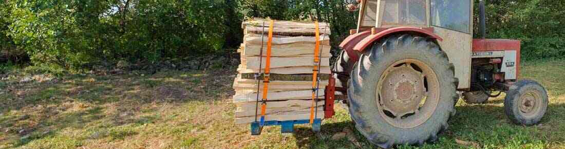 Forche a muletto per trattore