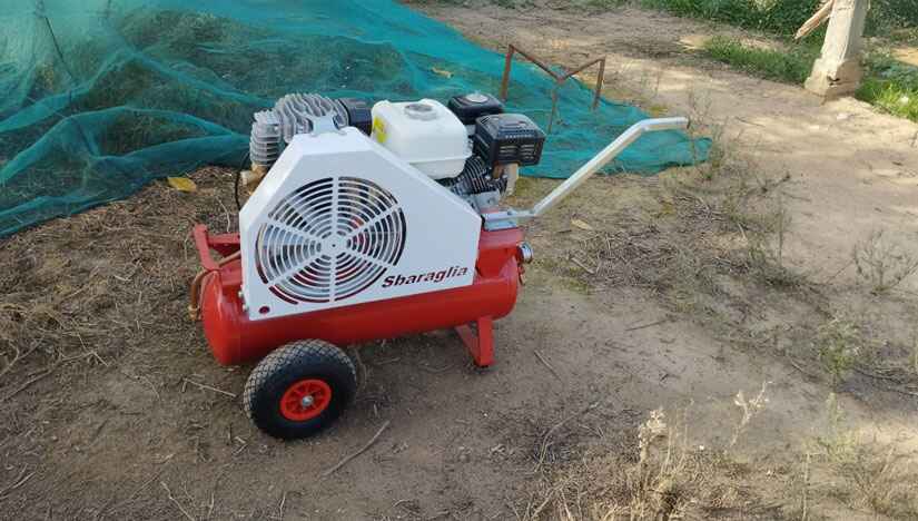 Scopri le offerte di AgriEuro sui migliori motocompressori a scoppio per la raccolta delle olive
