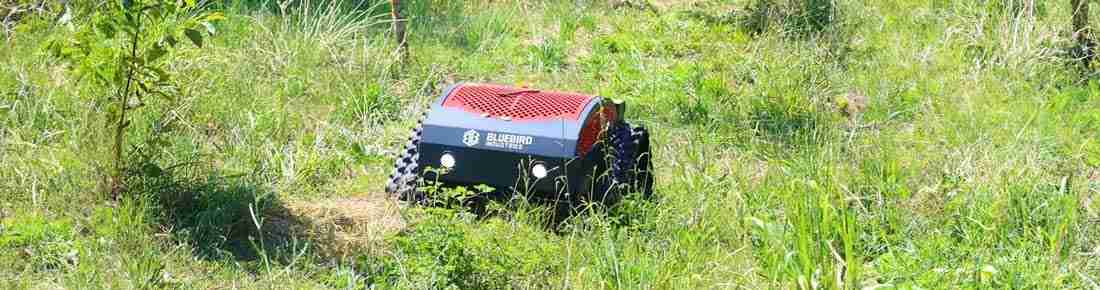 I migliori Robot tagliaerba telecomandati su cingoli per erba alta in offerta su AgriEuro