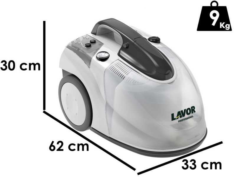 Lavor GV Egon VAC 4.1 Plus - Pulitore a vapore - serbatoio d'acqua ricaricabile