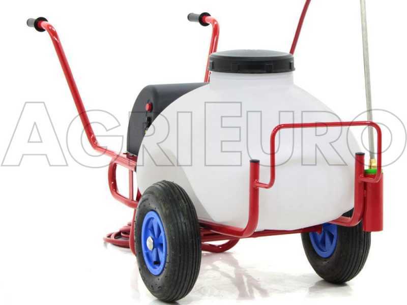 Pompa irroratrice elettrica carrellata M2017012 - A batteria 12V - 70L PRO