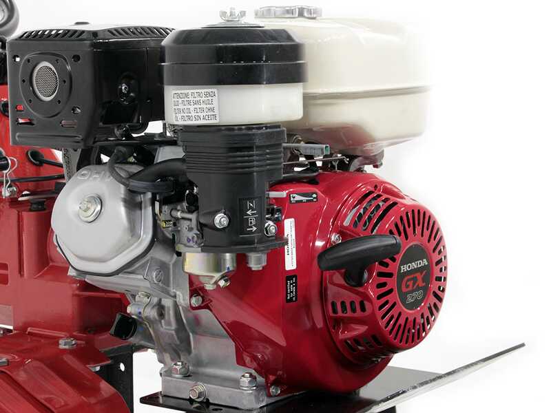 Motozappa Agri 102 con fresa 95 cm - Motore a benzina Honda GX 270 - marce 3+1