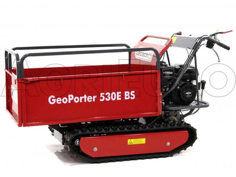 GeoTech Pro GeoPorter 530E BS - Minitransporter cassone estensibile 500Kg