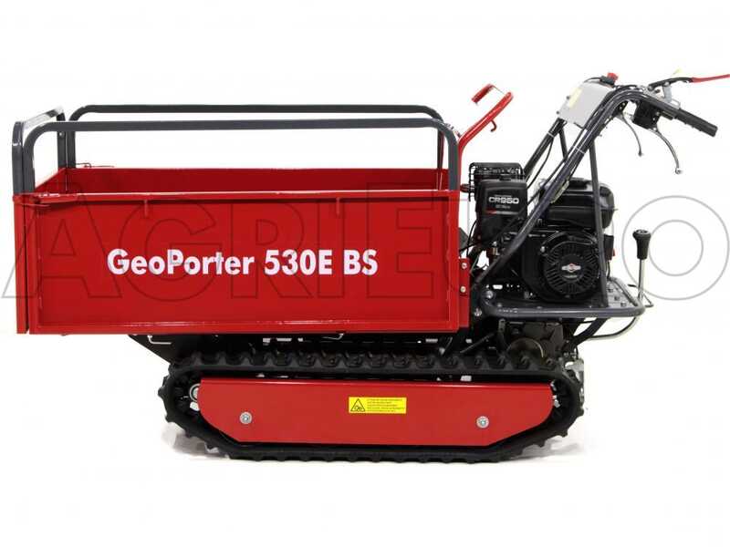 GeoTech Pro GeoPorter 530E BS - Minitransporter cassone estensibile 500Kg