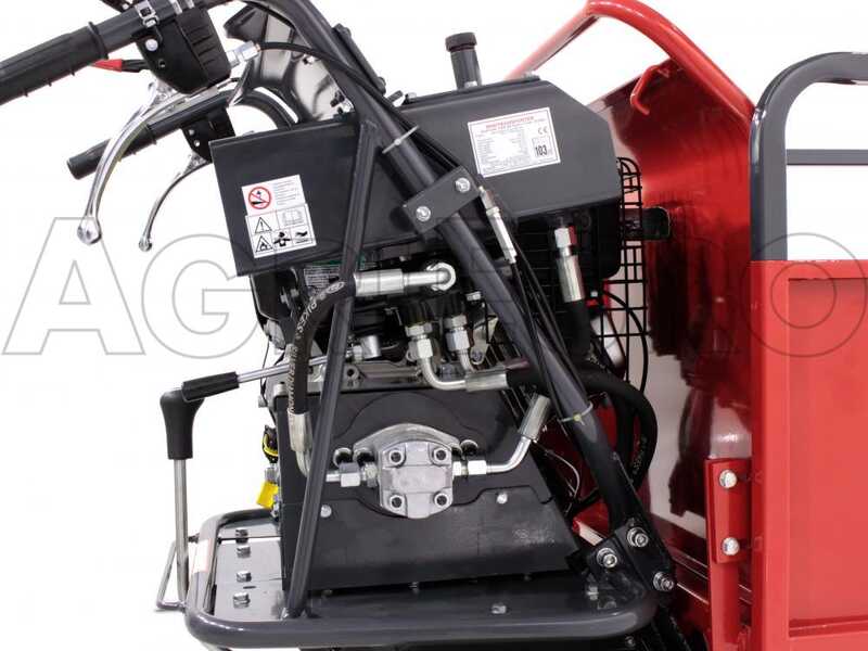 GeoTech Pro GeoPorter 530D BS Hydro - Minitransporter cassone dumper idraulico 500Kg
