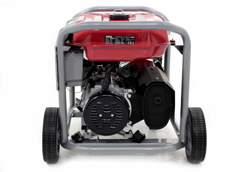 GeoTech Pro GGP 8000-3 - Generatore di corrente carrellato con AVR 6.6 kW - Continua 6 kw Trifase