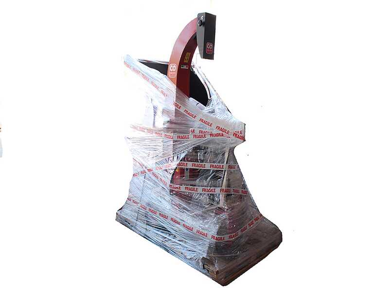 Ceccato Tritone Super Monster - Biotrituratore professionale carrellato - Motore Honda GX390