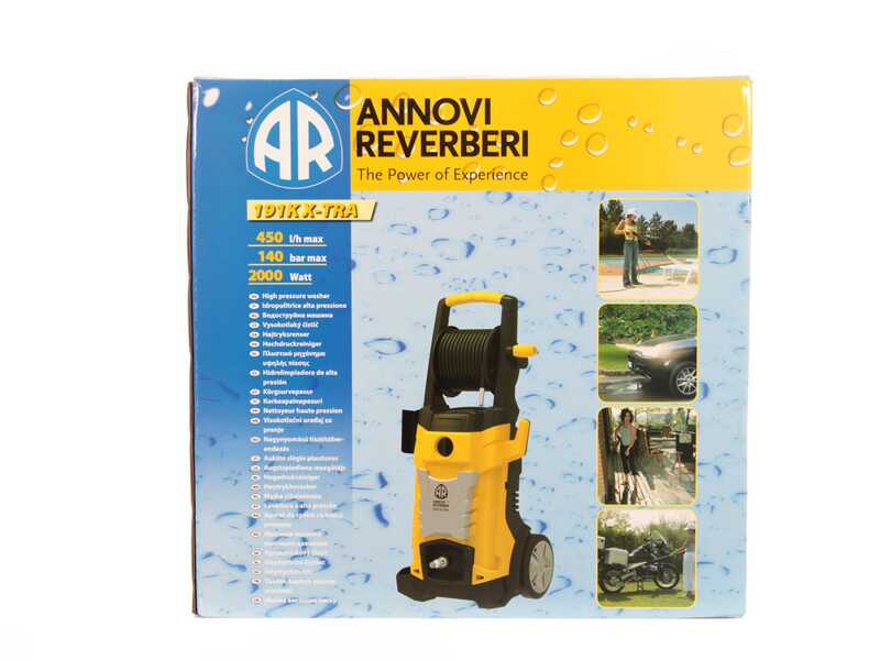 Annovi &amp; Reverberi 191K X-TRA - Idropulitrice ad acqua fredda - 140 bar - 450 lt/h