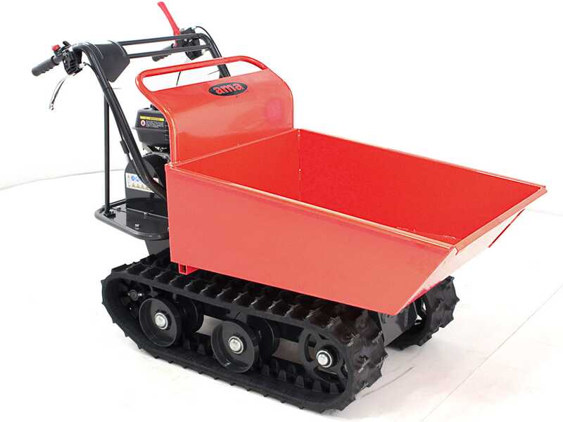 Ama TAG300TD - Motocarriola cingolata cassone dumper ribaltabile 300Kg