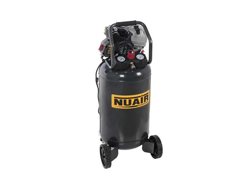 Nuair FU 227/10/50V - Compressore aria elettrico portatile monofase - Motore 2 HP - 50 lt