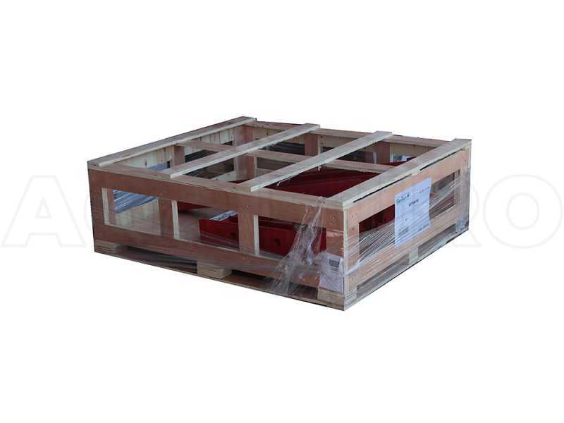 GeoTech DP35 - Aratro monovomere - Spostamento manuale a vite - Per trattori con attacco a tre punti