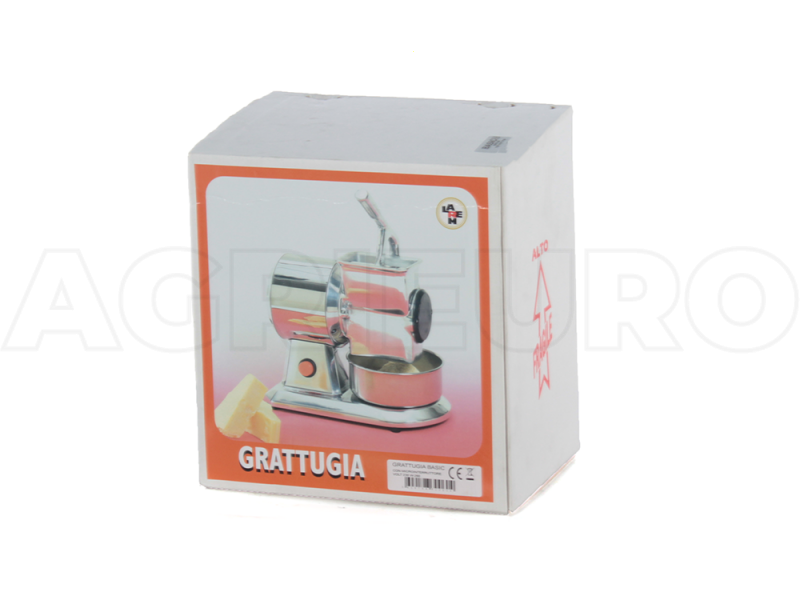 Grattugia elettrica da tavolo Basic Red Vintage - In alluminio pressofuso - 350W