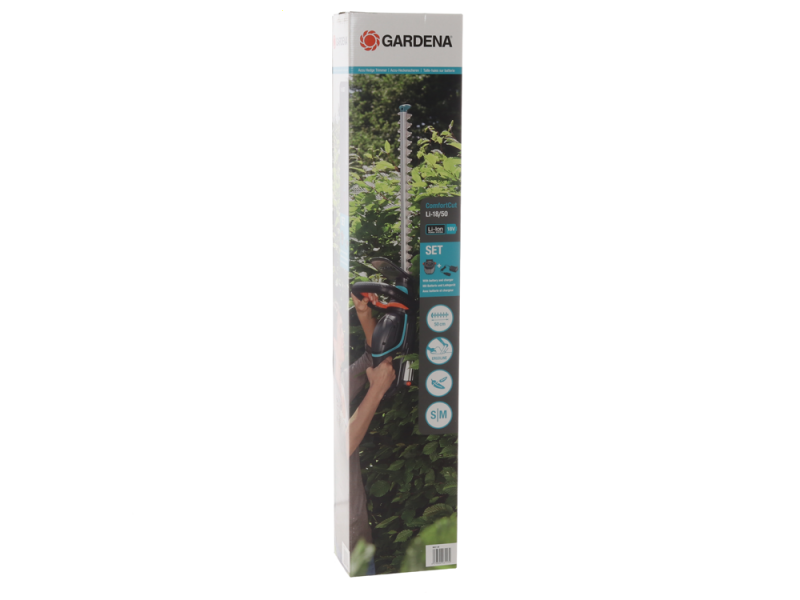 Gardena EasyCut Li - Tagliasiepi elettrico a batteria al litio 14.4V/2Ah - Lama da 40 cm