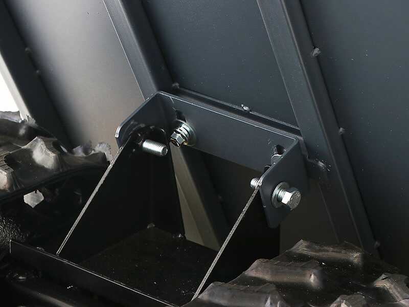 Blackstone TB 3250 F - Motocarriola cingolata sponde apribili - Portata 320Kg