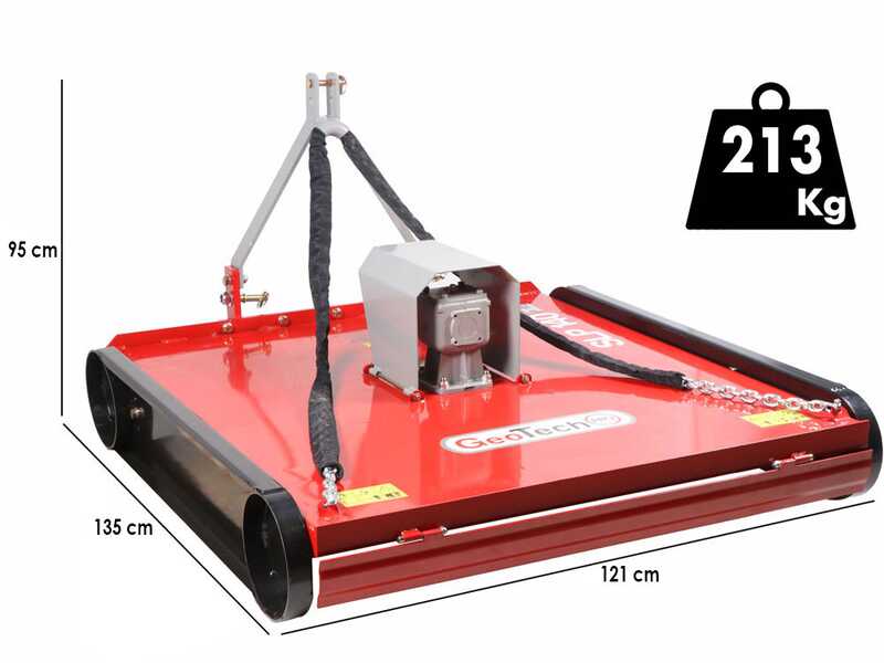 GeoTech Pro SLP 110 - Girotrincia piatto ad asse verticale per trattore