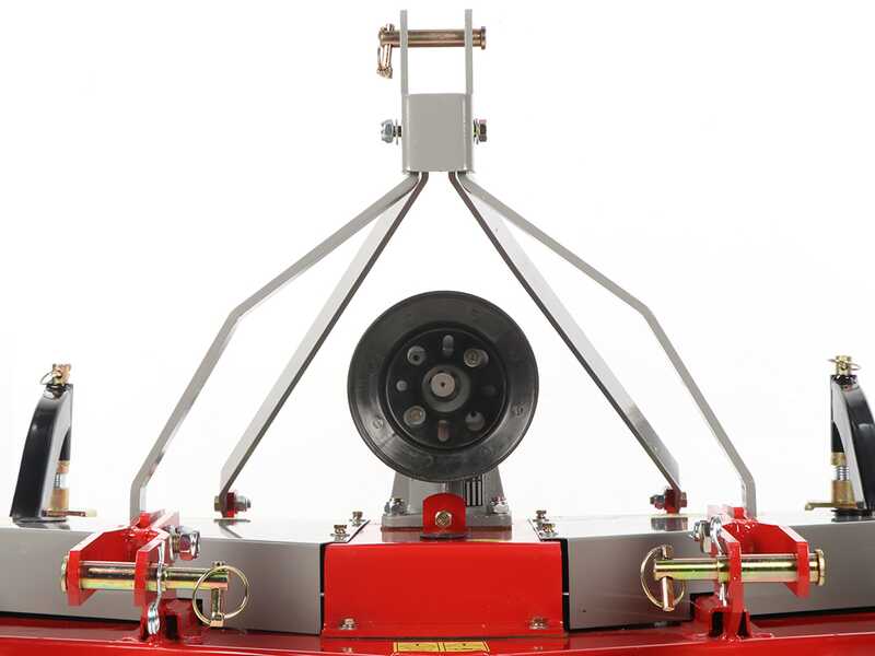 GeoTech Pro TLP 180 - Tagliaerba per trattore - 3 rotori a 1 lama