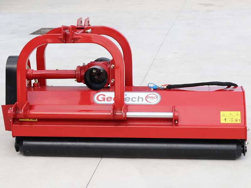 GeoTech Pro RMF170 - Trinciaerba per trattore - Serie medio-pesante - Reversibile - Spostamento idraulico