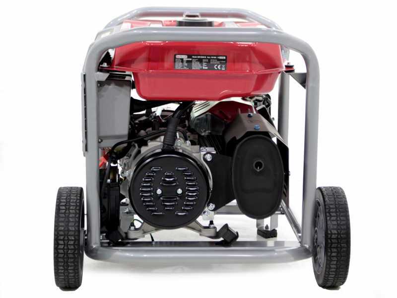 GeoTech Pro GGP 9500-3 ESA - Generatore di corrente carrellato con AVR avv. elettrico 7.8 kW - Continua 7.5 kW + ATS