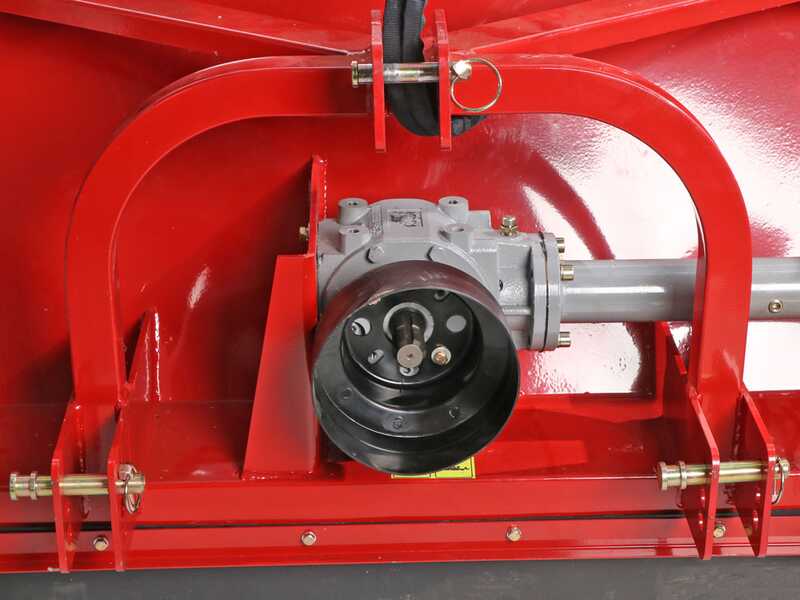 GeoTech Pro CFL160 - Trinciaerba per trattore - Cesto di raccolta - Raccoglitore - Serie media