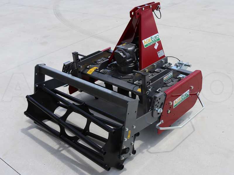 Erpice rotante RF110 - Larghezza di lavoro 110 cm - 10 lame - Serie leggera con rullo a gabbia