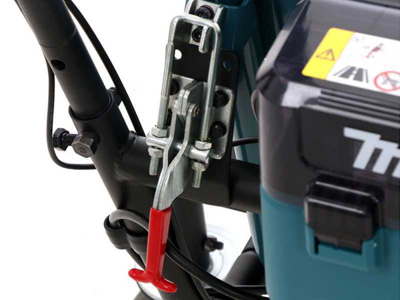 Makita DCU180 - Carriola elettrica con ruote con vasca - 2 batterie 18V 5Ah