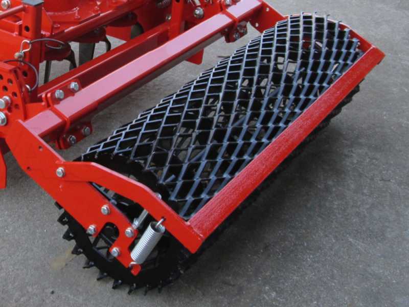 Erpice rotante RF110 - Larghezza di lavoro 110 cm - 10 lame - Serie leggera con rullo a rete