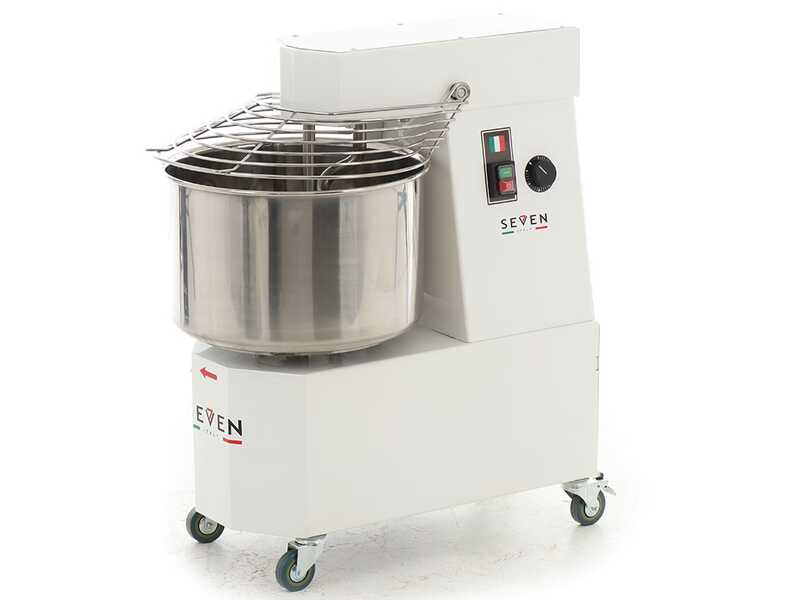 Seven Italy GH 30 - Impastatrice a spirale - 230V - Con ruote e timer