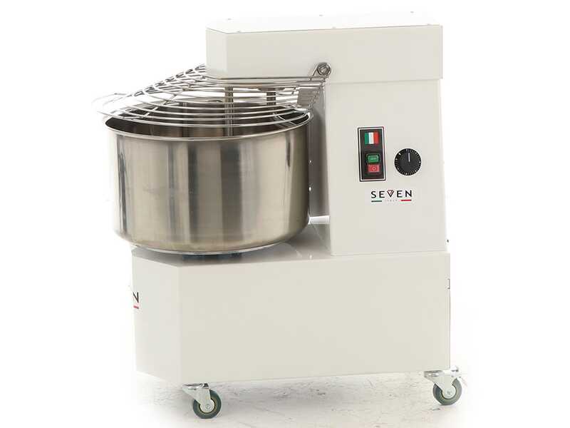 Seven Italy GH 40 - Impastatrice a spirale - 230V - Con ruote e timer