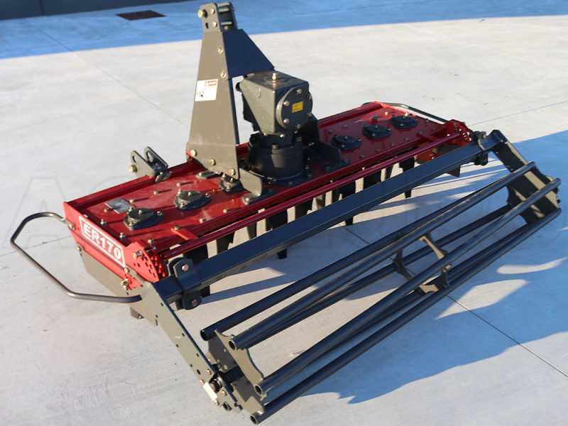 GeoTech Pro ER 170 - Erpice rotante - Larghezza di lavoro 170 cm - 16 lame - Serie leggera