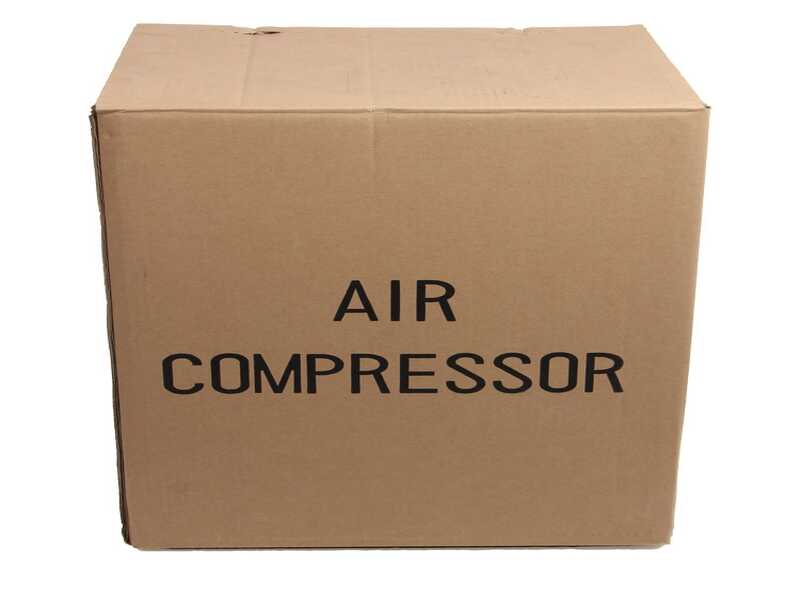 ABAC START SILENT OS7P - Compressore aria elettrico monofase silenziato, oil-less - Motore 0.75 HP - 6 lt