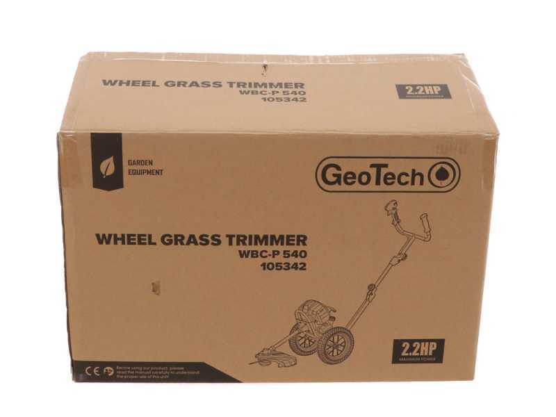GeoTech Pro WBC-P 540 - Decespugliatore a ruote a miscela a spinta