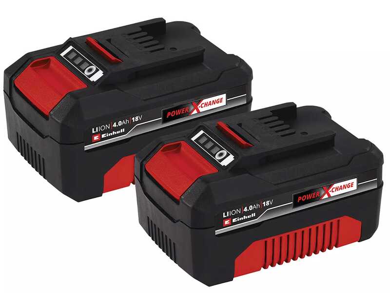 Einhell GE-CH 36/65 Li - Tagliasiepi a batteria - 2x 18V 4Ah