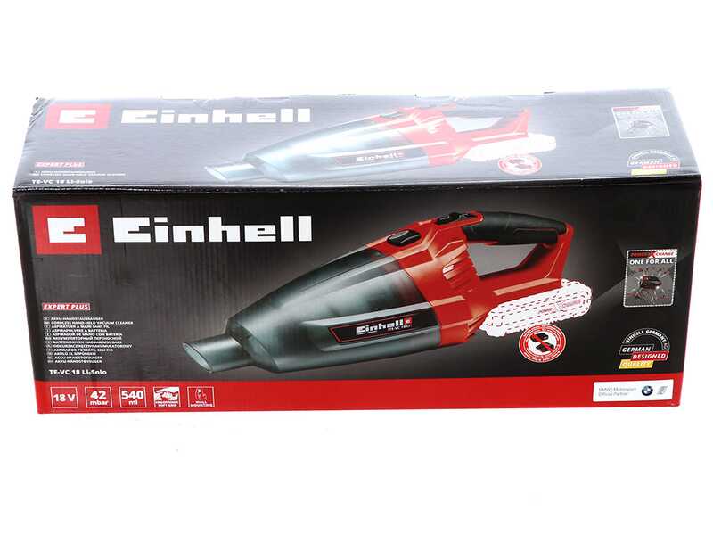 Einhell TE-VC 18 Li - Aspirapolvere a batteria portatile - 18V 2.5Ah