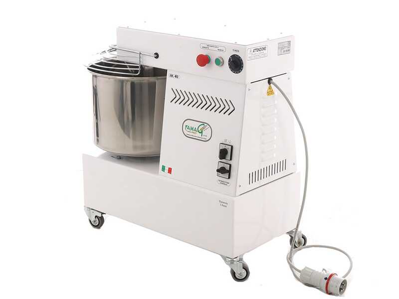Famag IM 40/400 2 Velocit&agrave; - Impastatrice a spirale 38 Kg trifase
