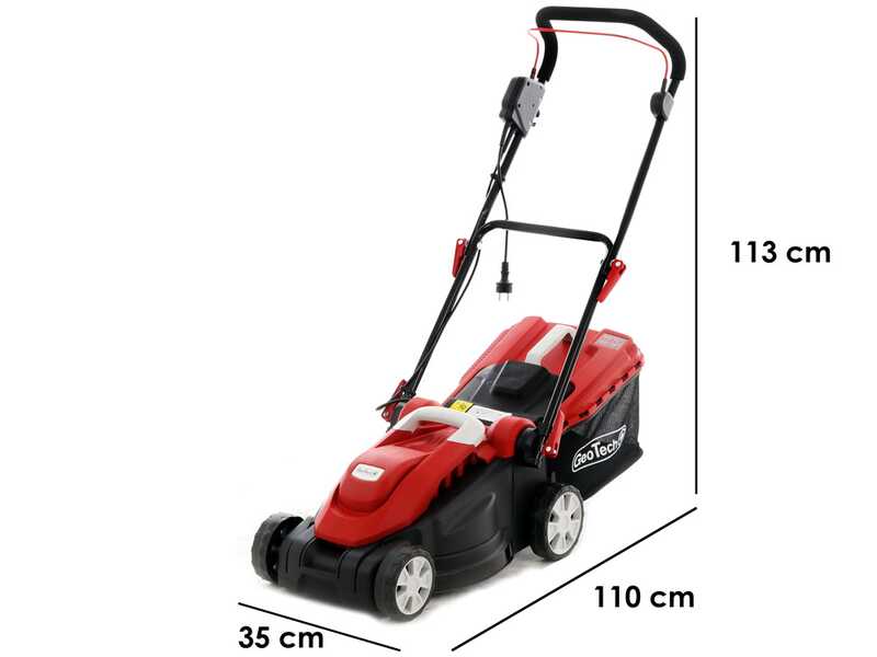 GeoTech TTD 360 B - Tagliaerba elettrico - 1500 W - Taglio 35 cm