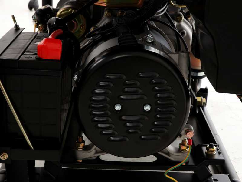 BlackStone OFB 8500 D-ES - Generatore di corrente diesel con AVR 6.3 kW - Continua 6.0 kW Monofase