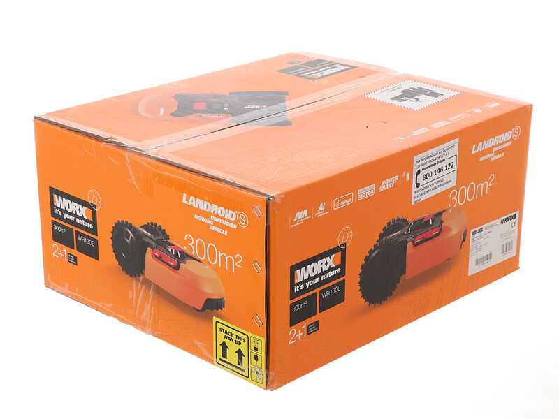 Worx Landroid S300 WR130E - Robot rasaerba - Con filo perimetrale