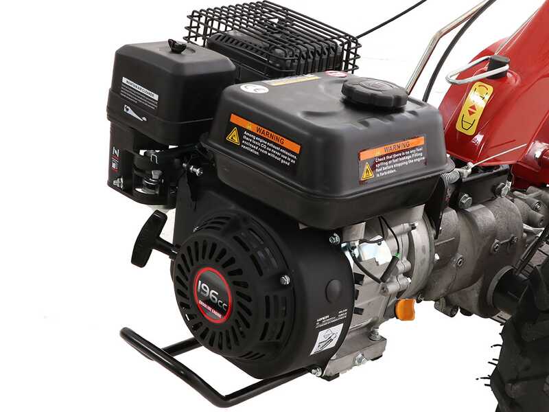 GeoTech Pro MCT650 - Motocoltivatore benzina - Loncin G200F - 6.5HP