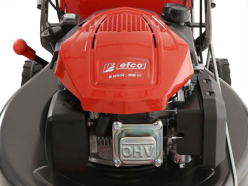Efco LR 53 TKE Comfort Plus - Rasaerba a scoppio semovente - Motore Emak K 655i OHV da 166 cc