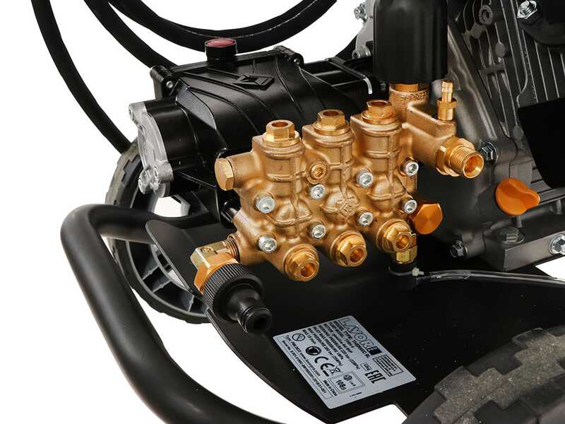 Lavor Thermic 9L - Idropulitrice a scoppio 250 bar - 900 l/h - motore Loncin LC175F-2 a benzina 9HP