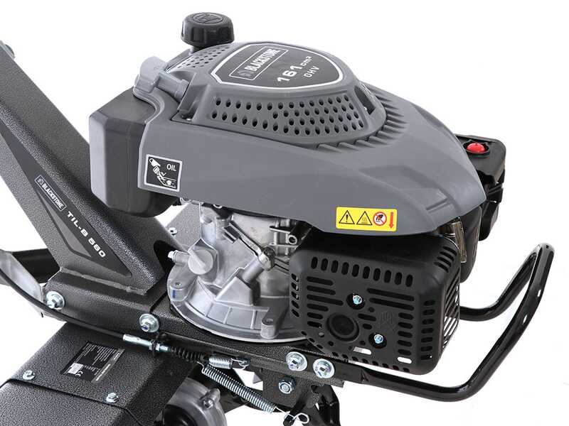 Blackstone TIL-B 560 - Motozappa a scoppio a benzina da 5.5 HP -  Motore Ducar 161cc