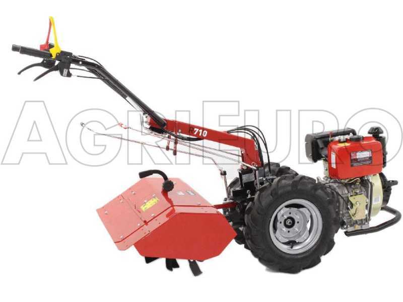 Ginko R710 - Motocoltivatore diesel - Loncin LC186F - 11HP