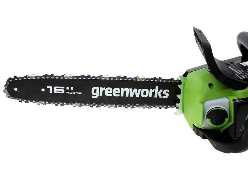 Greenworks GD40CS18 - Elettrosega a batteria 40V 4Ah - Lama da 40cm