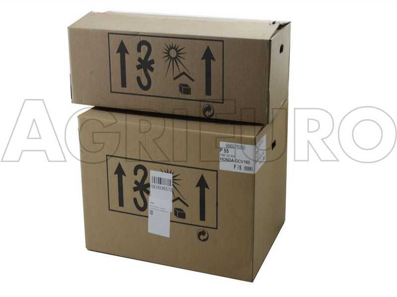 Eurosystems P55 - Motofalciatrice multifunzione bilama - Honda GCVX 170