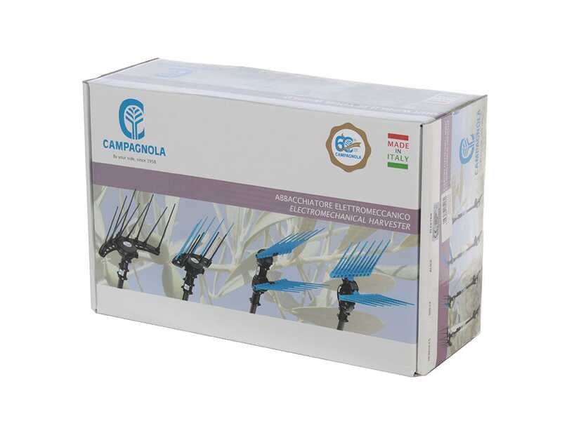 Campagnola Elektra - Asta in alluminio - 245 - 330 cm - Abbacchiatore elettrico a batteria