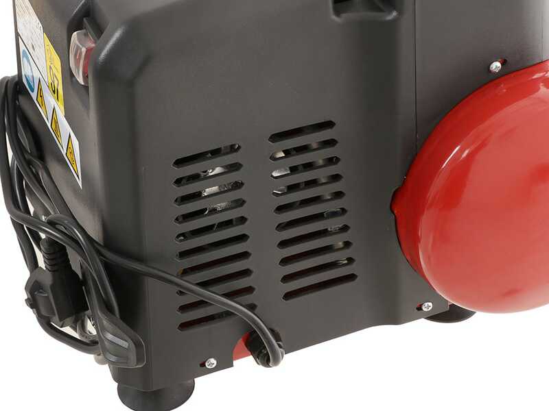 FIAC Cuby 6/1110 - Compressore aria elettrico portatile monofase, oil-less - Motore 1.5 HP - 6 lt