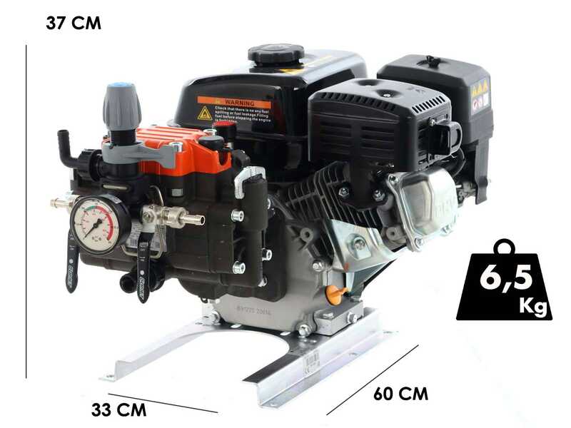 Comet MP 30 - Pompa irrorazione a scoppio con pompa - Motore Loncin G200F
