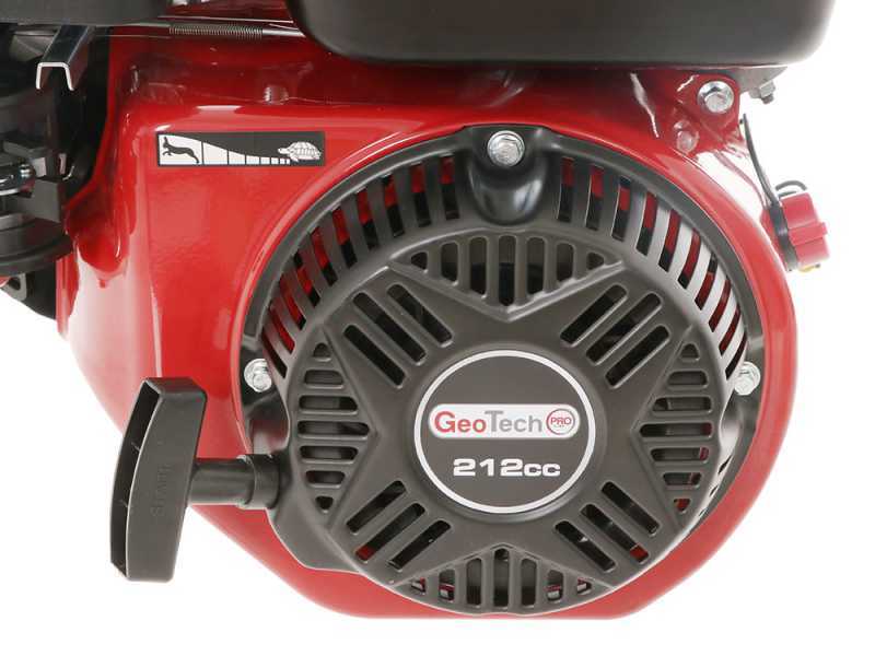 Motore a scoppio GeoTech Pro 212 cc ad albero orizzontale monocilindrico 4 tempi