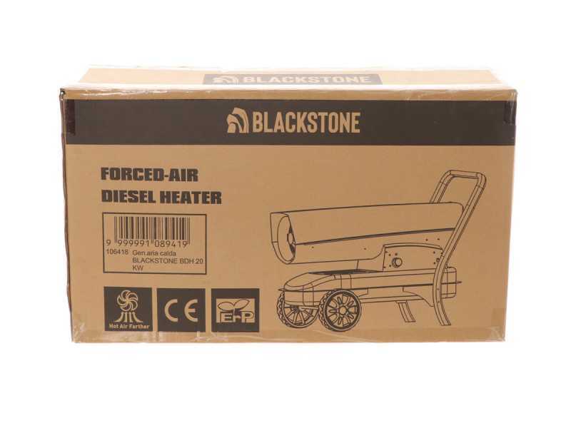 BlackStone BDH 20 KW - Generatore di aria calda diesel - A combustione diretta - 20 KW