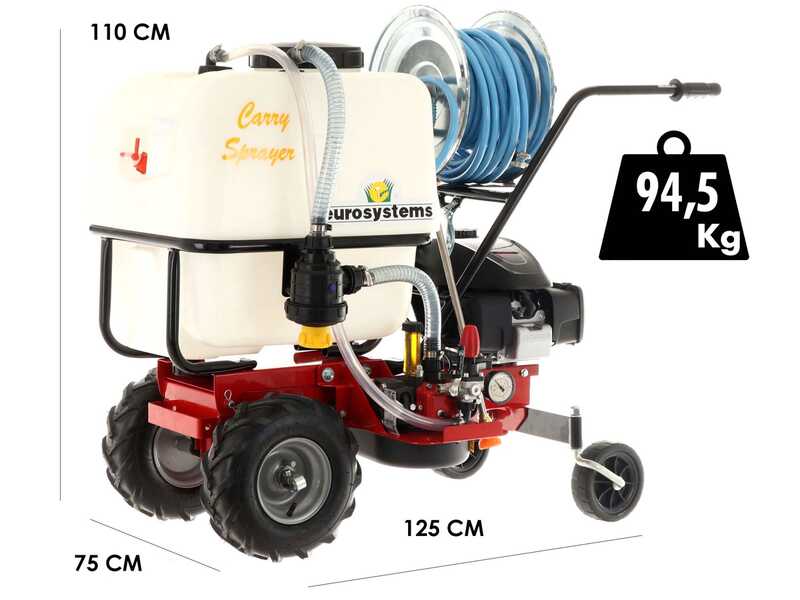 Eurosystem Carry Sprayer - Motocarriola irroratrice - Motore Honda GCVx170